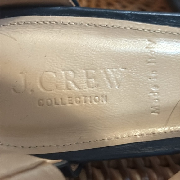 J. Crew Floral Strappy Sandals - Black and Multicolor - Picture 7 of 7